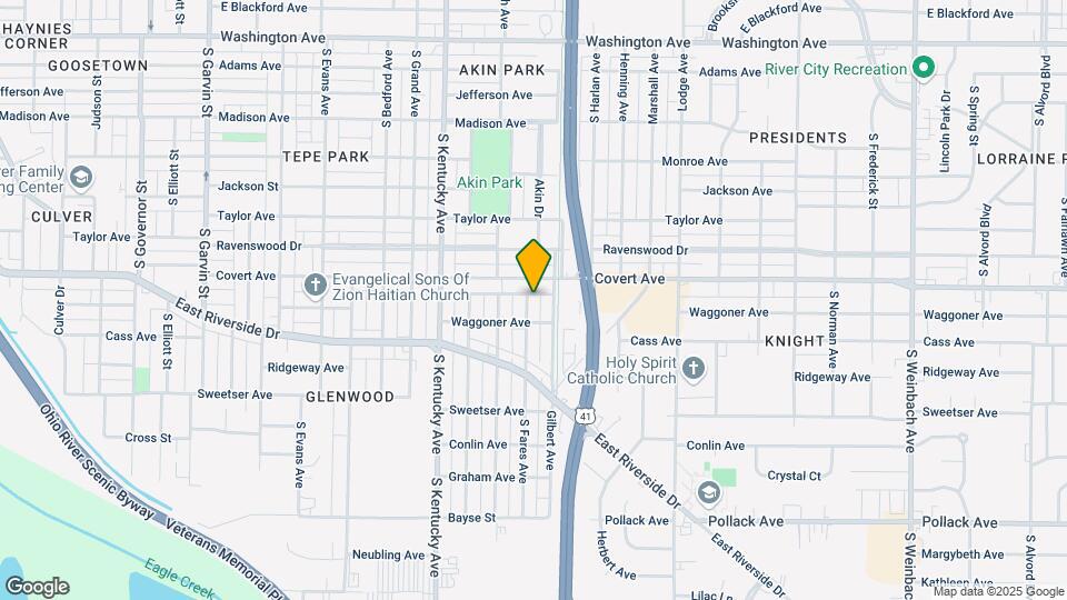 1604-1604 S Fares Ave Map and Location Details