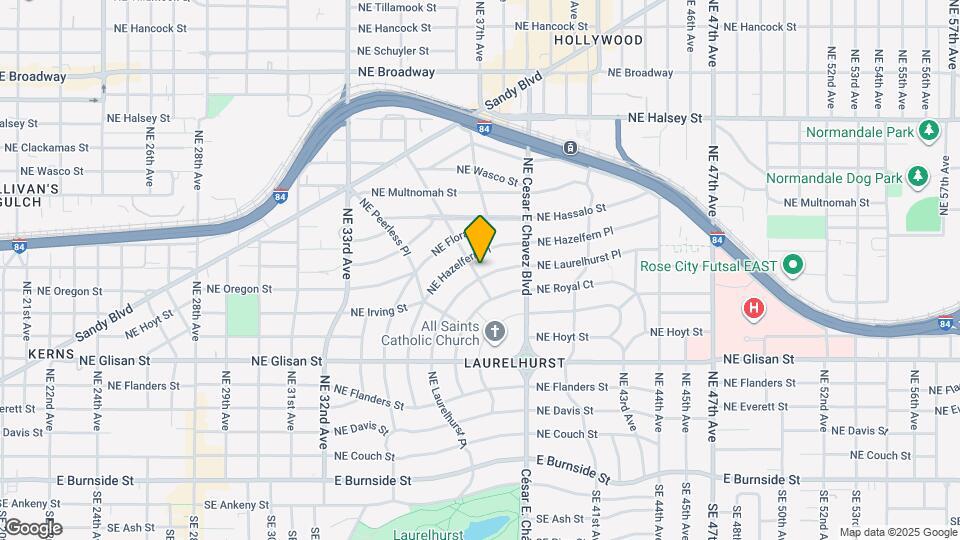 803 NE Laurelhurst Pl Map and Location Details