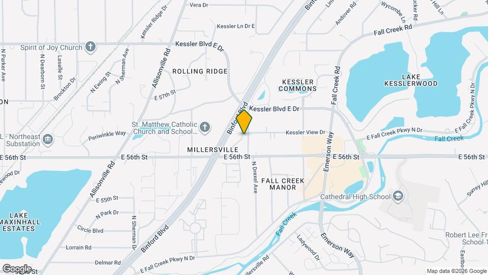 5645 Brownstone Dr Map and Location Details