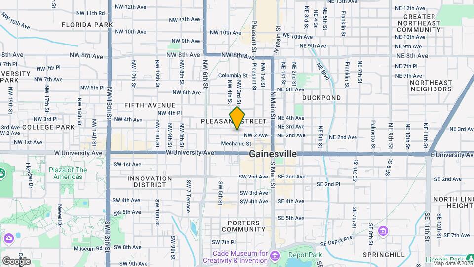 302 NW 2 Ave Map and Location Details