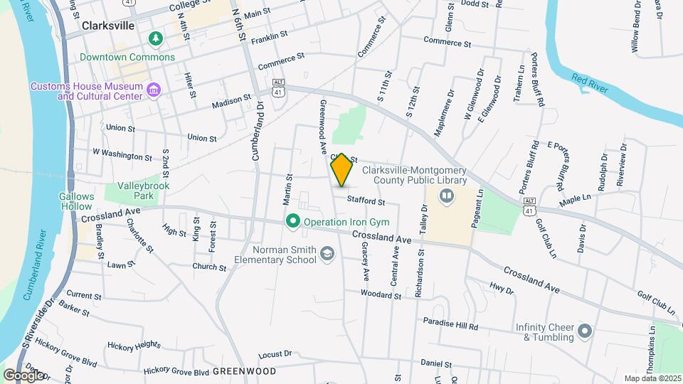 815 Stafford St Map and Location Details