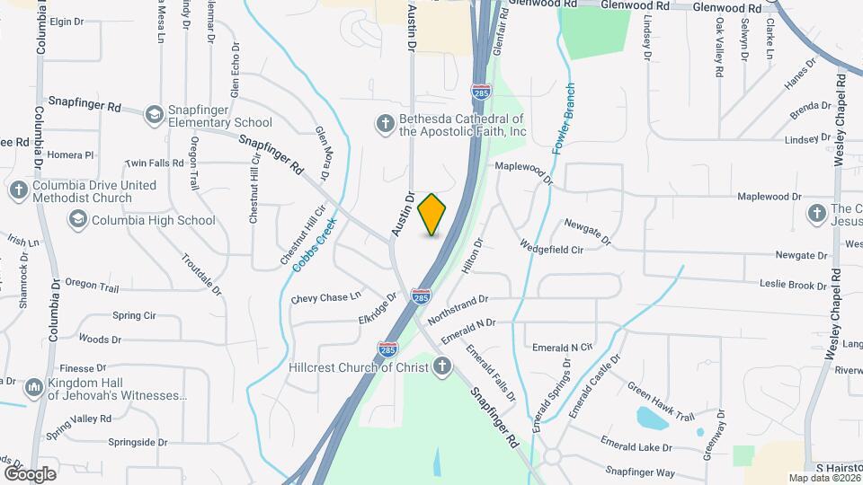 2099 Easterwood Ct. Map and Location Details
