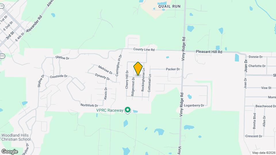 128155 Meadowview Dr Mapa y Detalles de la Ubicación