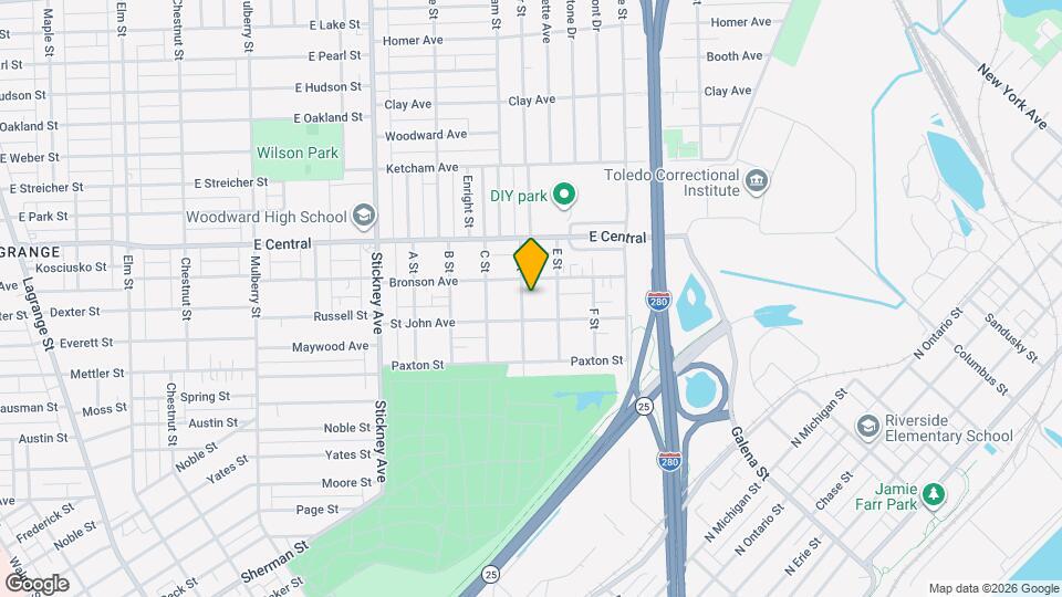 2922 D St Map and Location Details