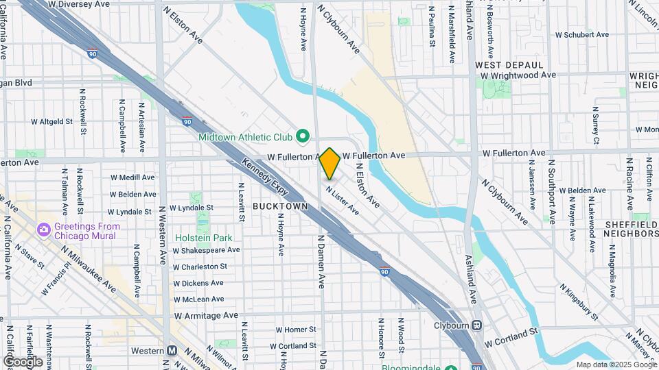 2349 N Lister Ave, Unit 201 Map and Location Details