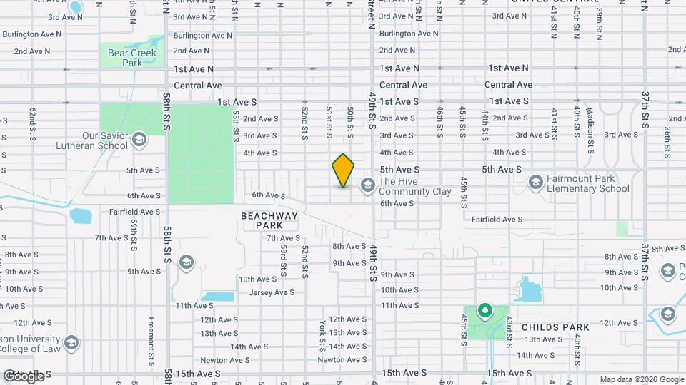 5024 Emerson Ave S Map and Location Details