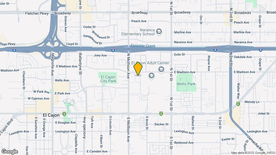 441 Dominguez Way Mapa y Detalles de la Ubicación