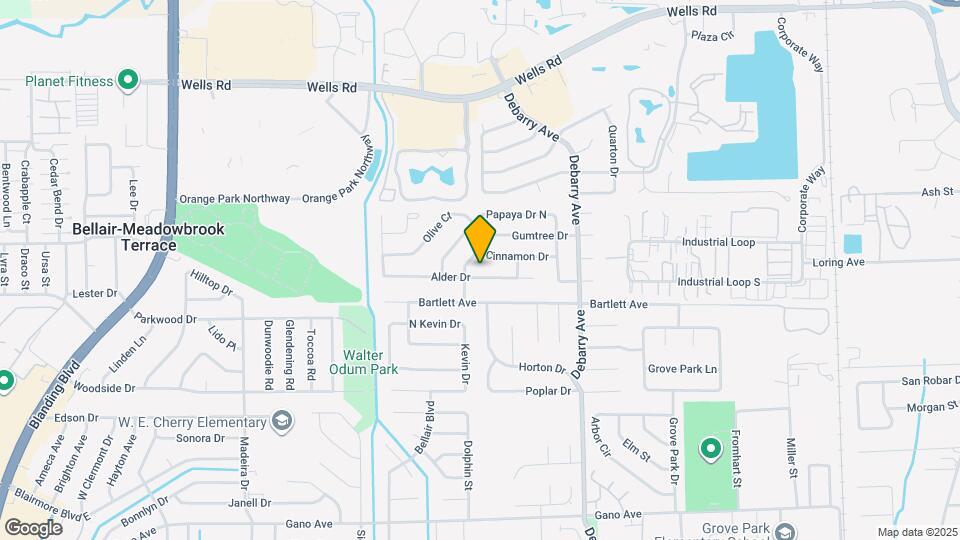 1758 Alder Dr Map and Location Details