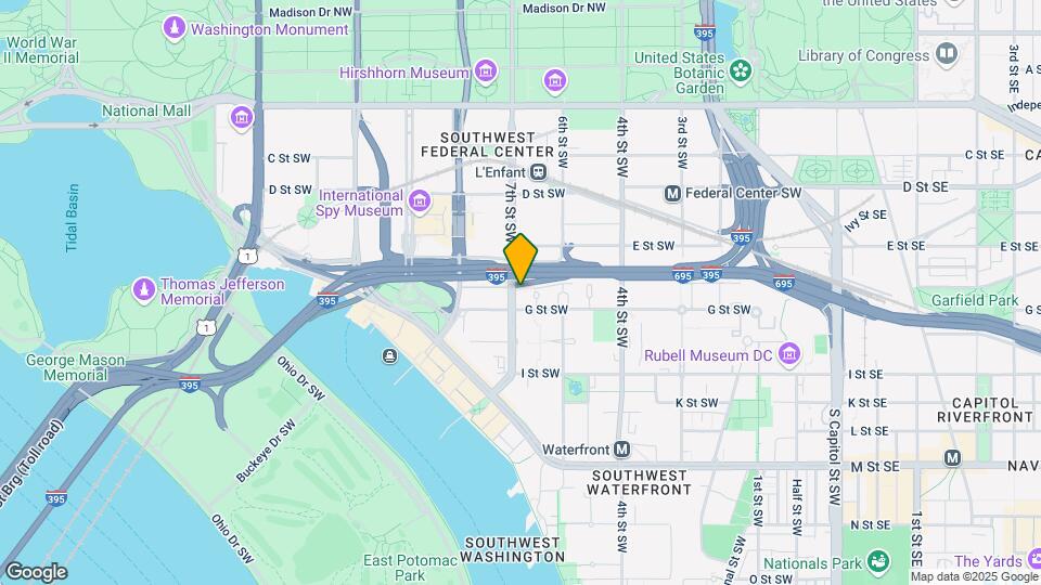 600 7th St SW Map and Location Details