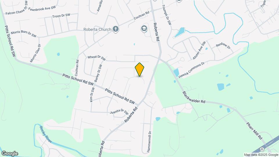 5386 Roberta Crossing Dr Map and Location Details