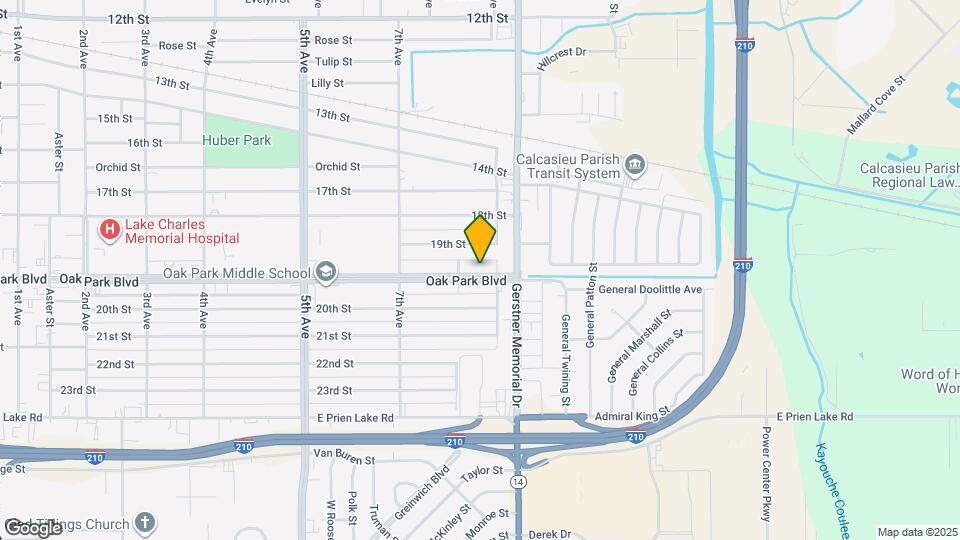 2505 Oak Park Blvd Map and Location Details