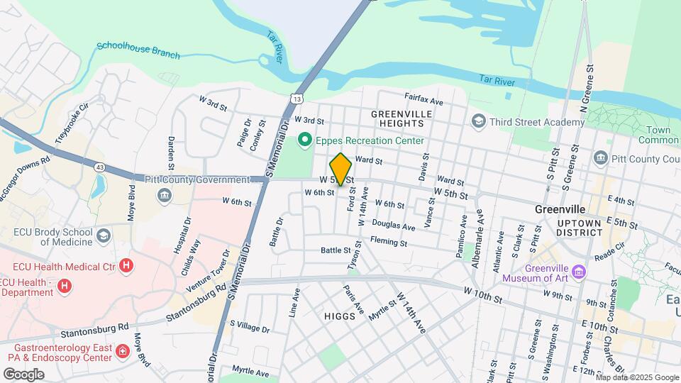 515 Hudson St Map and Location Details