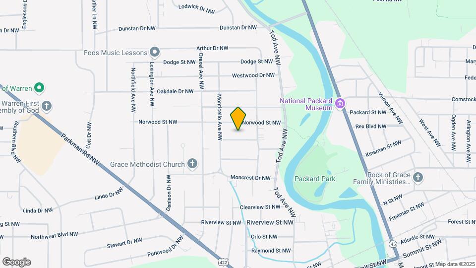 1388 Beechcrest St NW Map and Location Details