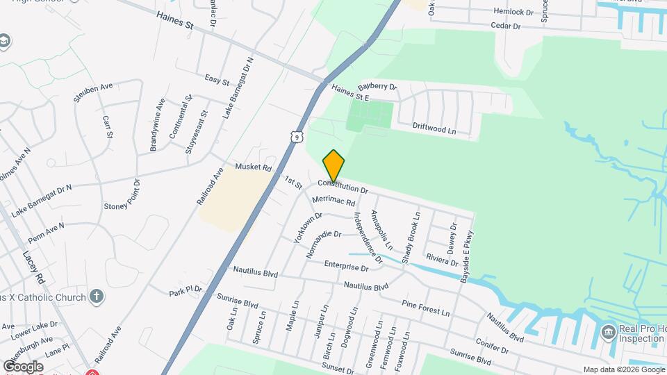 361 Constitution Dr Map and Location Details