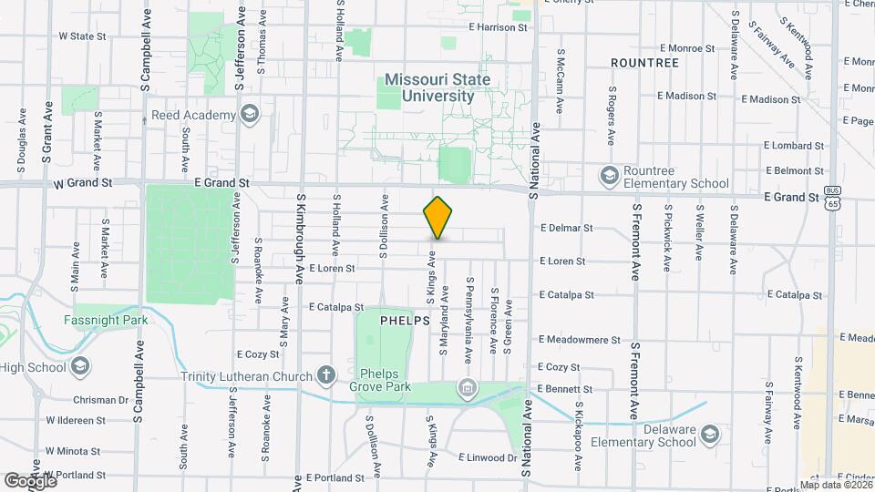 1004 E Delmar St Map and Location Details