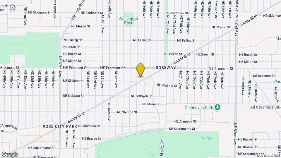 Rose City Center Apartments - 55 and Over Map and Location Details