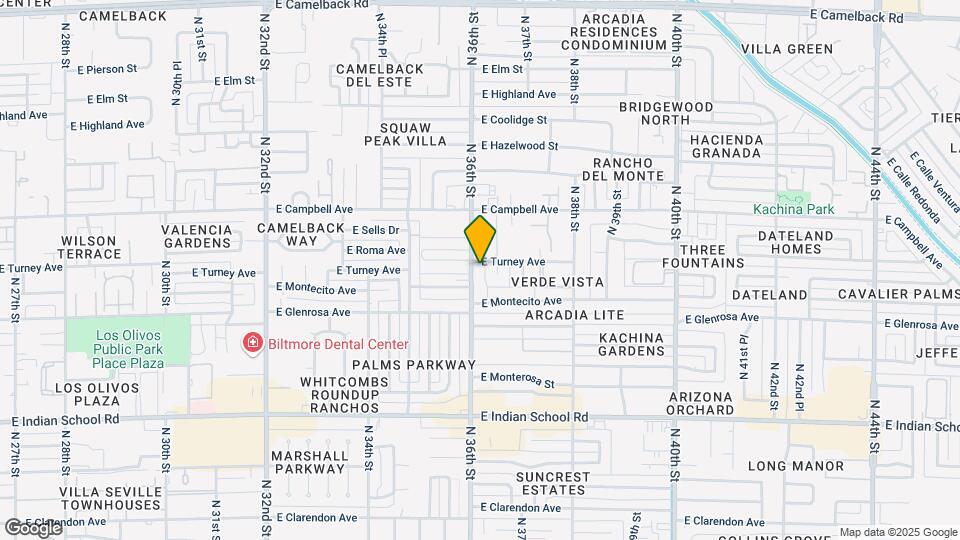 4351 N 36th St Map and Location Details