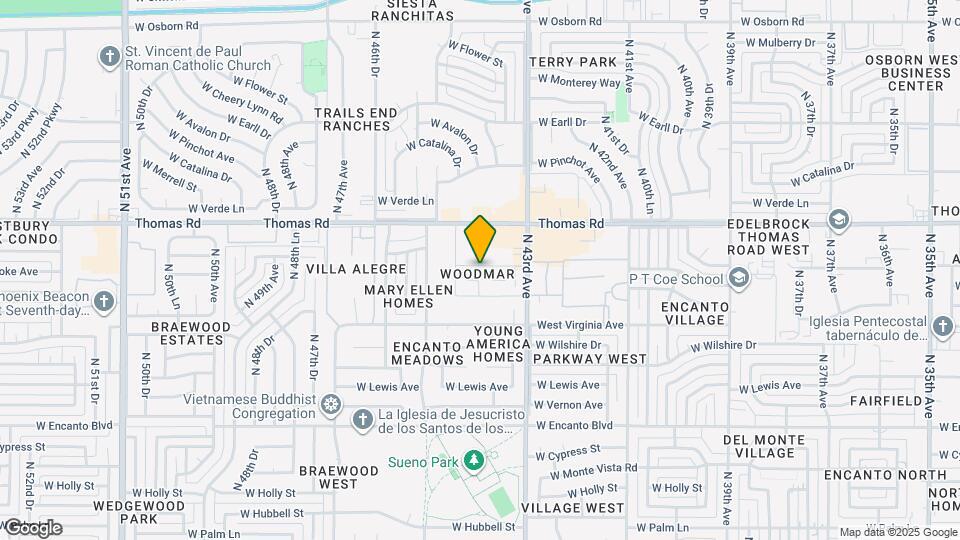 2686 N 43rd Ave Map and Location Details