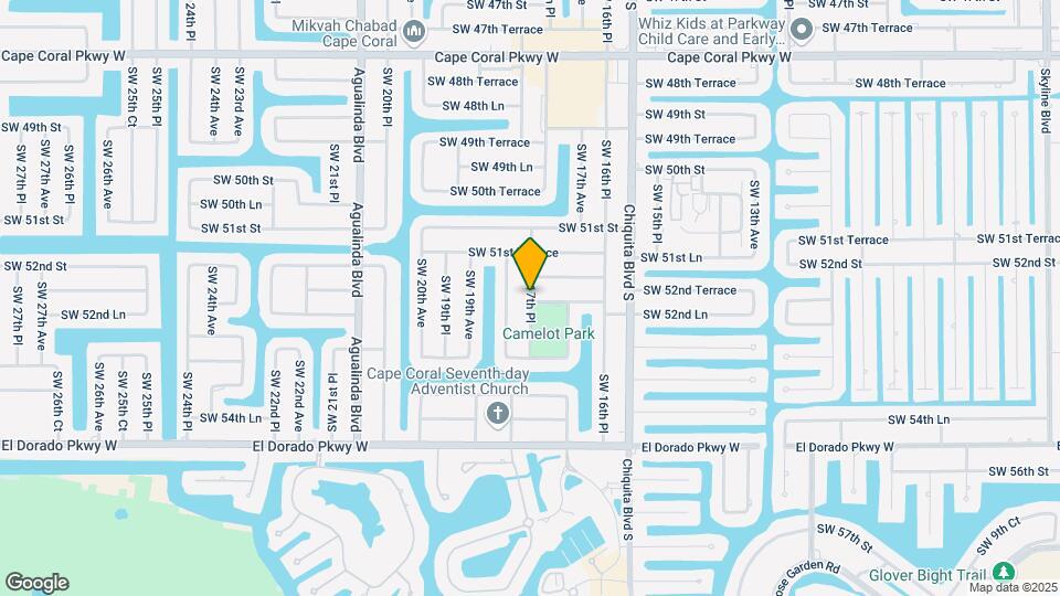 5226 SW 17th Pl Map and Location Details