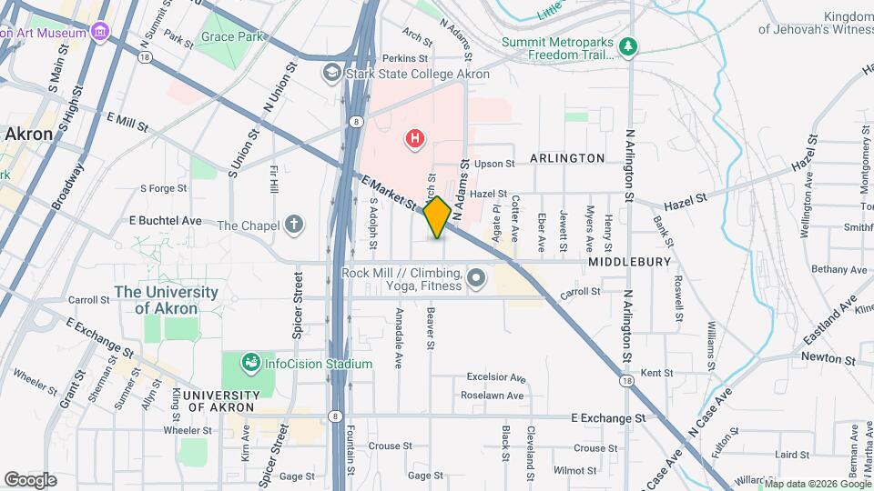 30 S Adams St, Unit 2 Map and Location Details