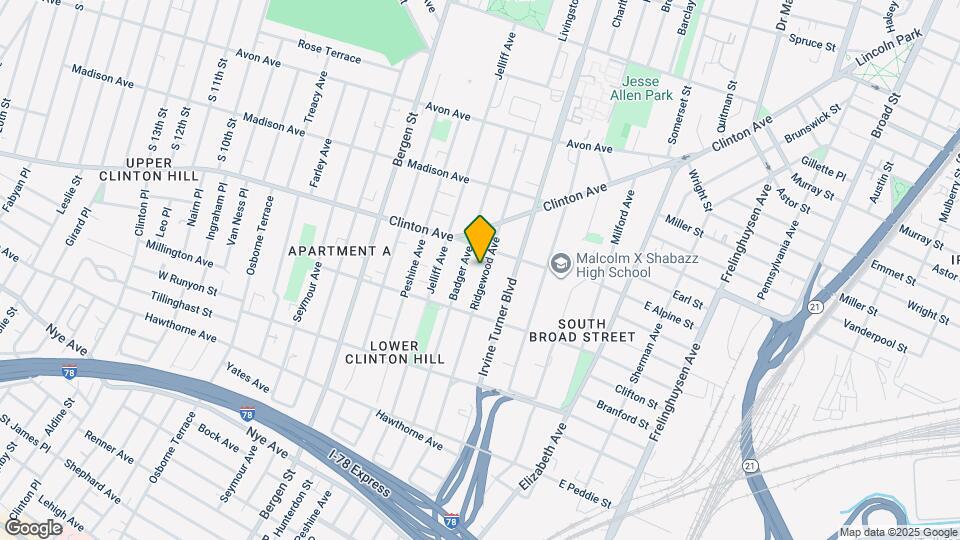 115 Ridgewood Ave, Unit 2nd Floor Mapa y Detalles de la Ubicación