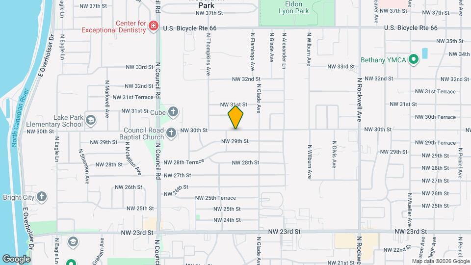 7612 NW 30th St Map and Location Details