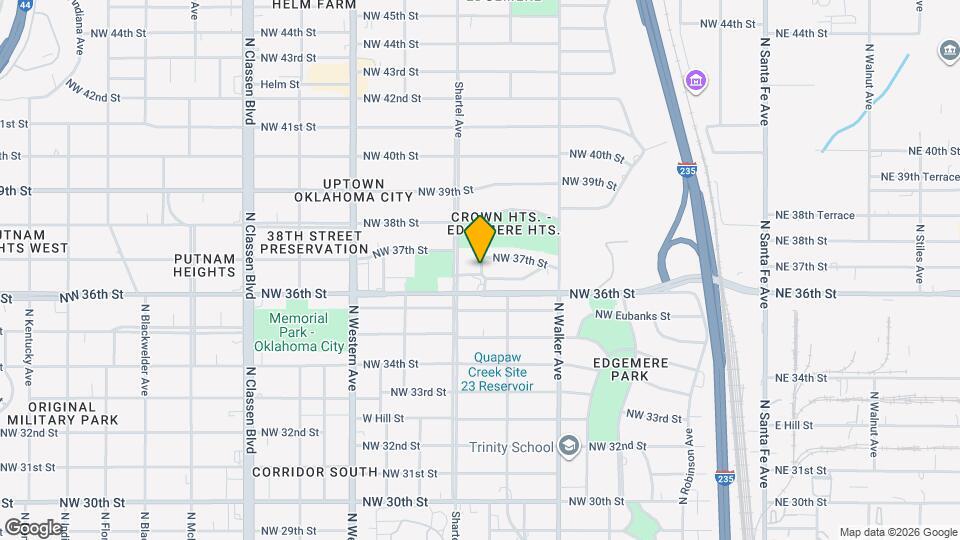 3721 N Lee Ave Map and Location Details