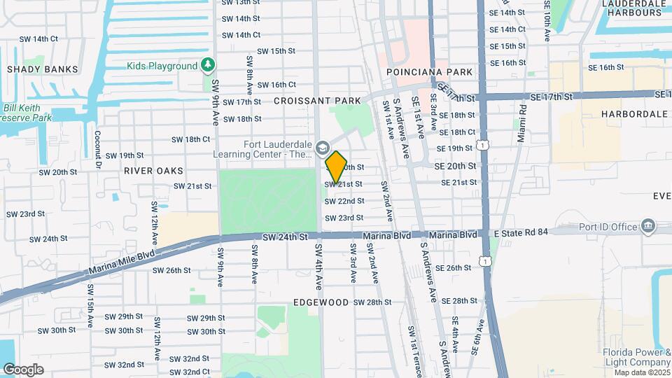 320 SW 21st St Map and Location Details