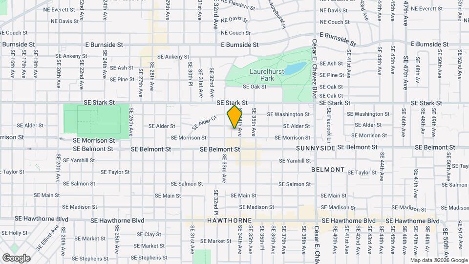 735 SE 34th Ave Map and Location Details