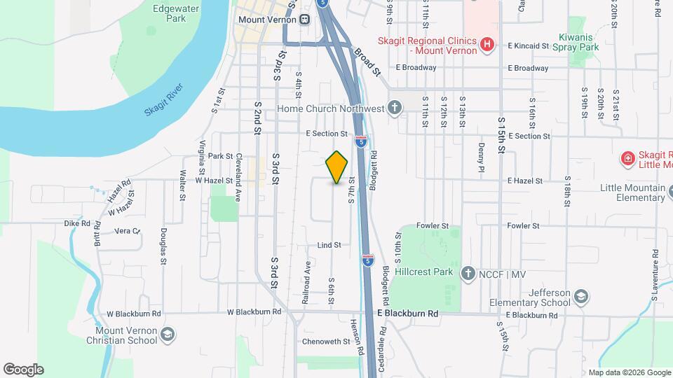 1412 S 6th St Map and Location Details