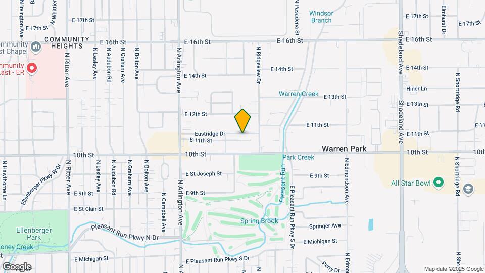 6220 E 11th St Map and Location Details