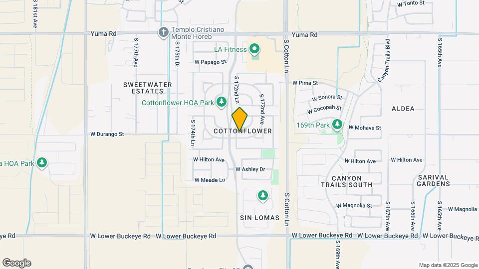 17272 W Durango St Map and Location Details