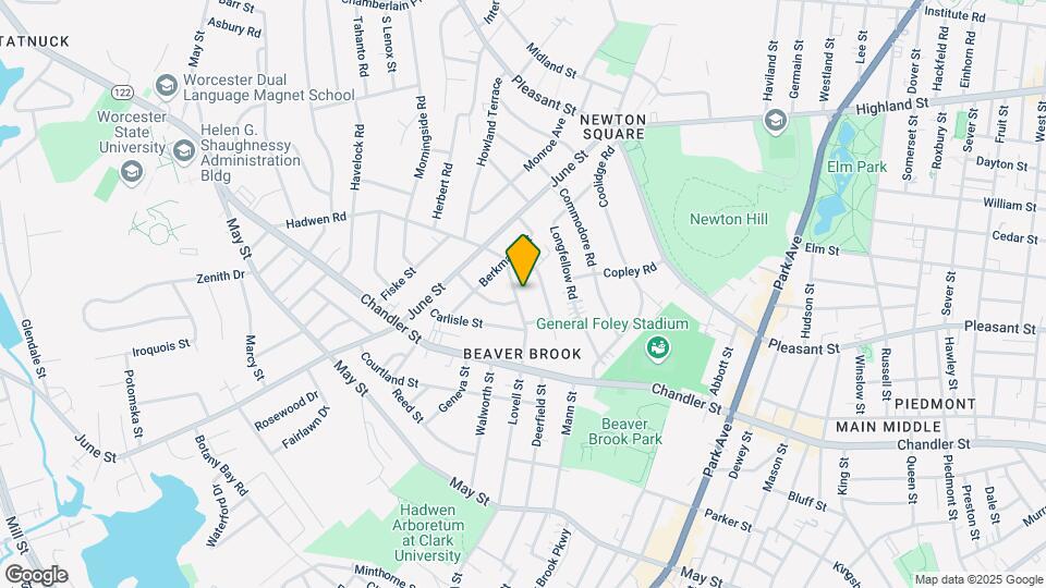 414 Lovell St, Unit 414 Lovell St Worcester Map and Location Details