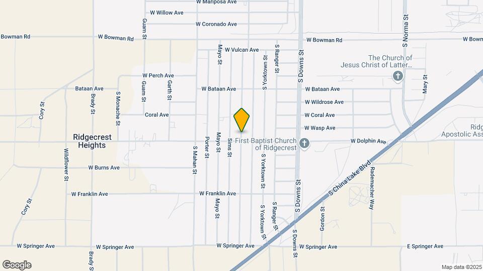 1236 S Farragut St Map and Location Details
