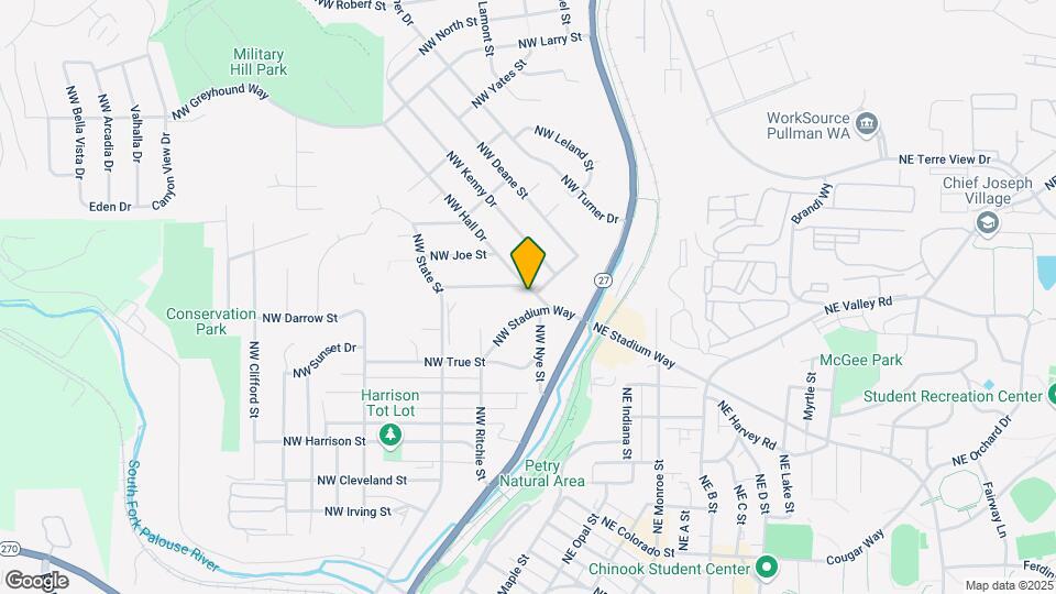 1225-1235 NW Hall Dr Map and Location Details