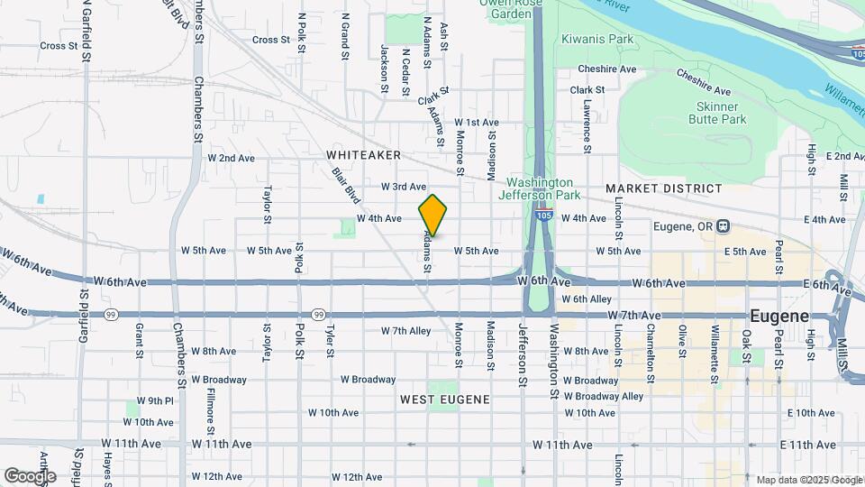 893 W 5th Ave-Unit -2 Map and Location Details