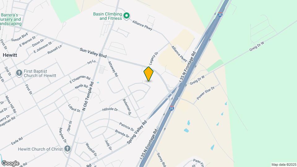 709 Pebble Creek Dr Map and Location Details