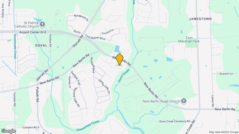 1453 Lindseys Xing Dr Map and Location Details