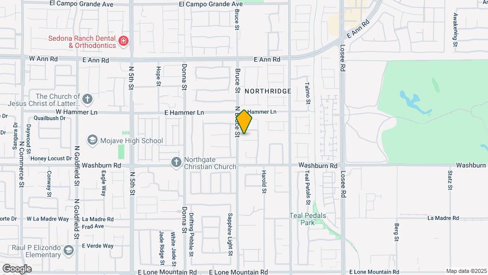 1408 Laughing Larkspur Ave Map and Location Details