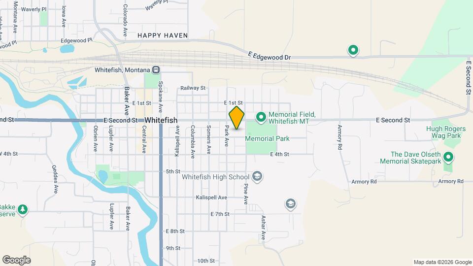 1028 E 3rd St Map and Location Details