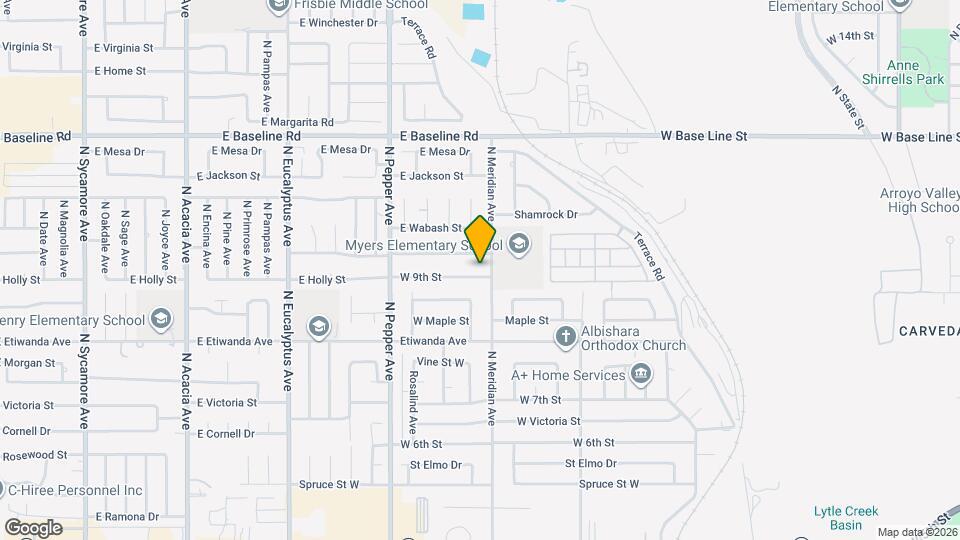 2714 W 9th St Map and Location Details