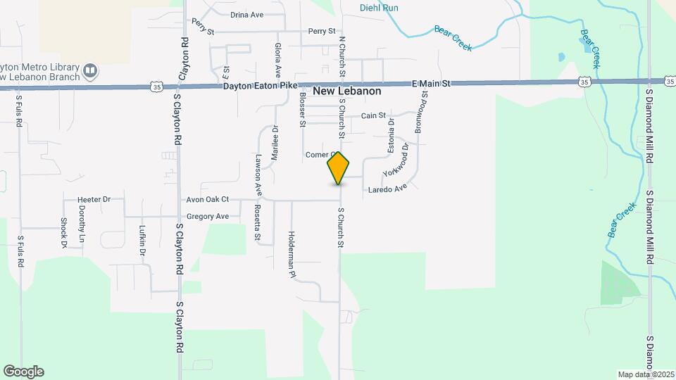 365 S Church St Map and Location Details