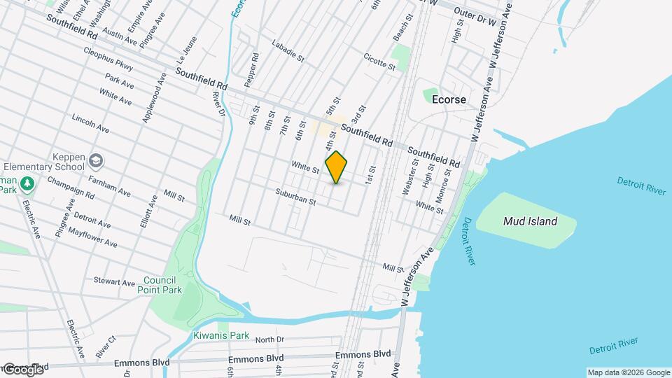 4555 3rd St Map and Location Details