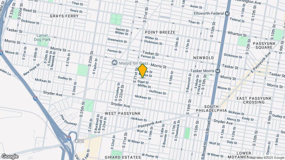 2030 McClellan St Map and Location Details