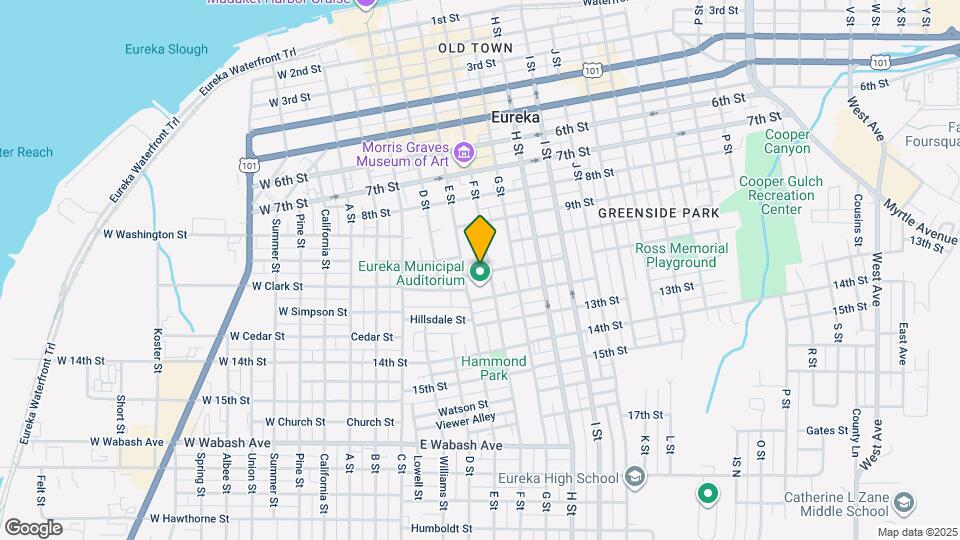 423-411 11th St Map and Location Details