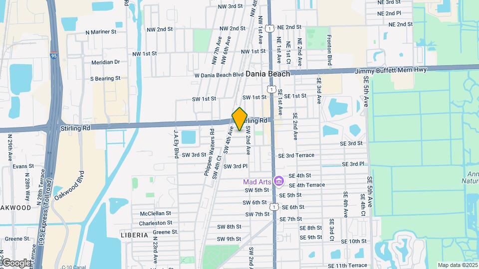 212 SW 2nd Pl Map and Location Details