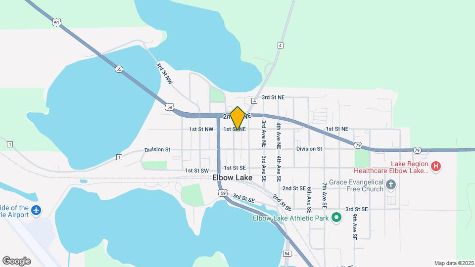 Elbow Lake Apartments Map and Location Details