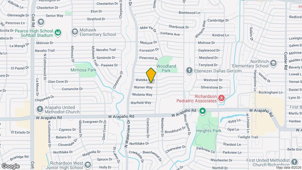 906 Warren Way Map and Location Details