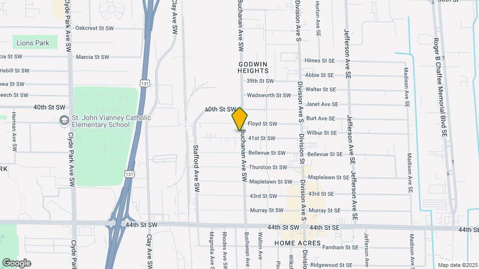4057 Buchanan Ave SW Map and Location Details