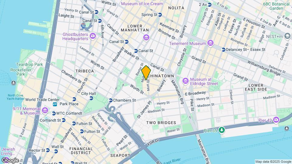 39 Mott St Mapa y Detalles de la Ubicación